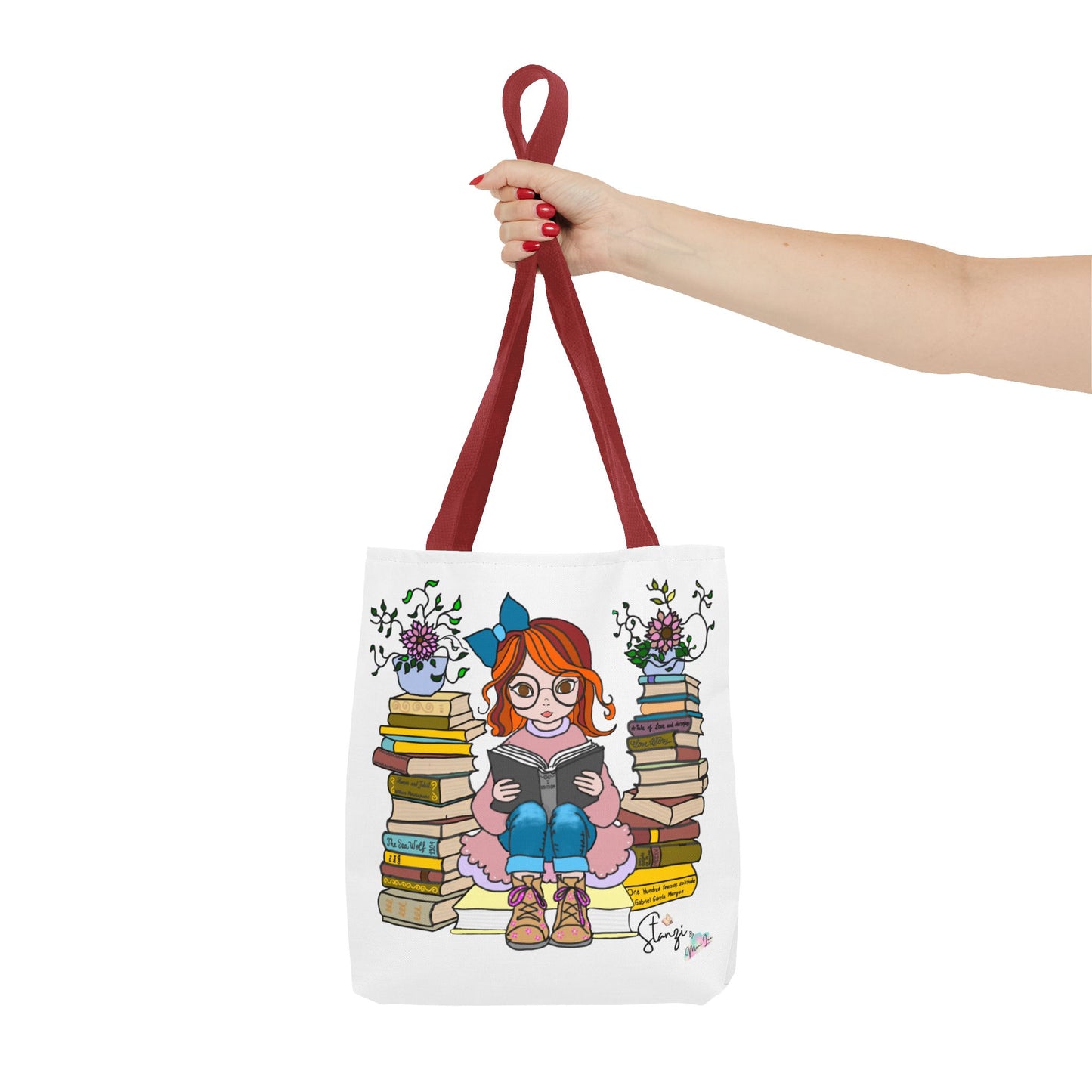 Stanzi "The Reader" Tote bag.