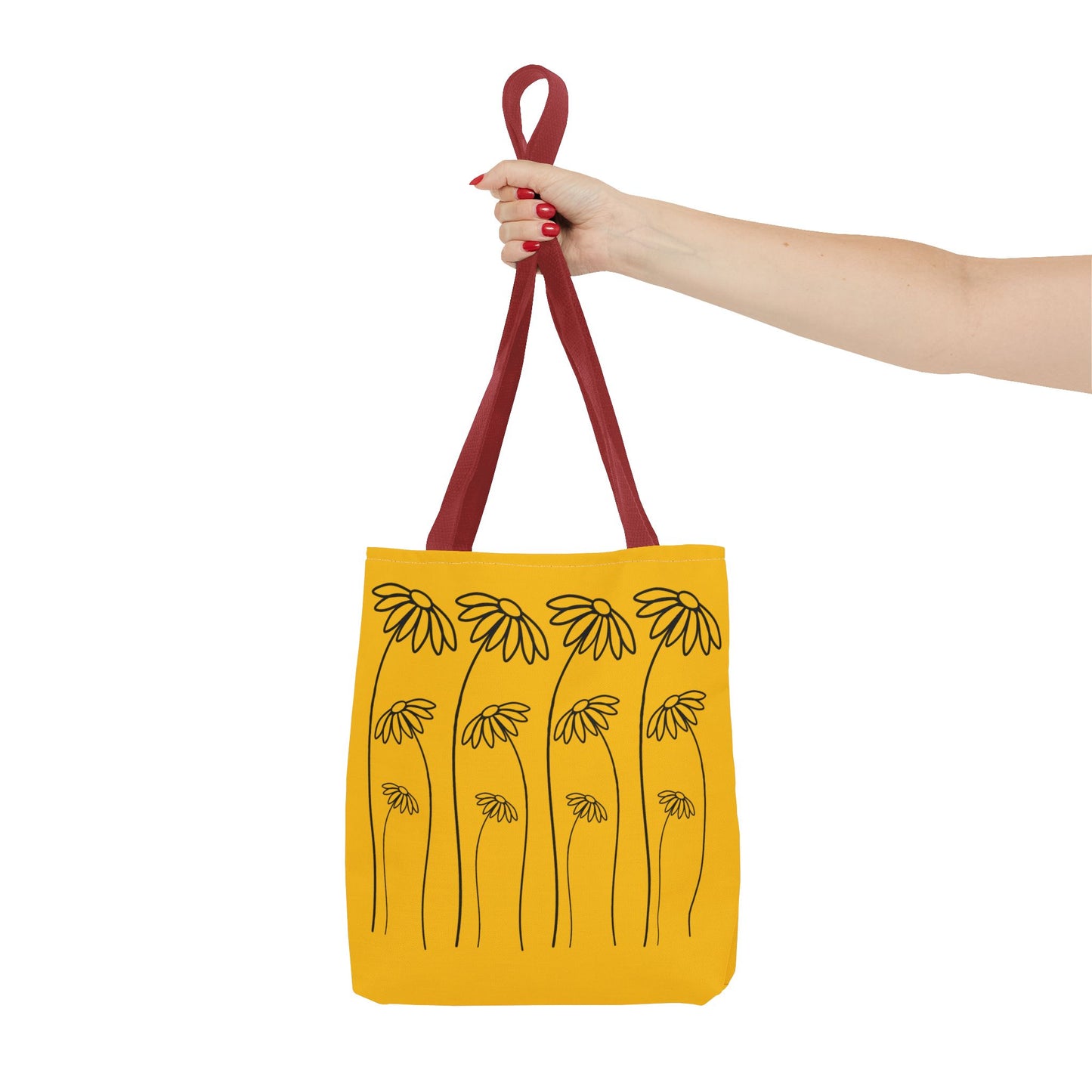 Yellow Flowers Tote Bag
