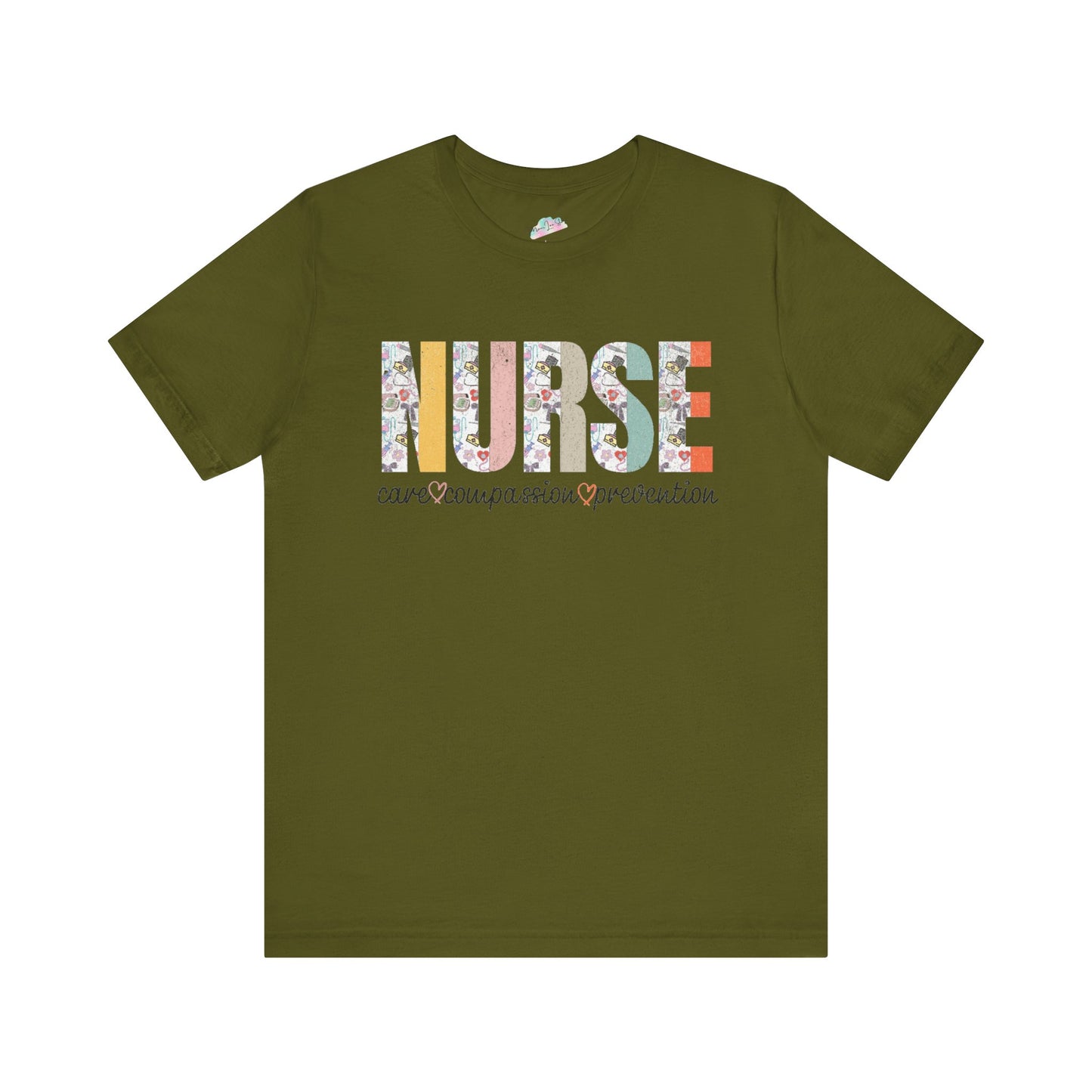 Nurse Tribute Tee, Nursing people Gift, Unisex Jersey T-Shirt. Proud Nurse.