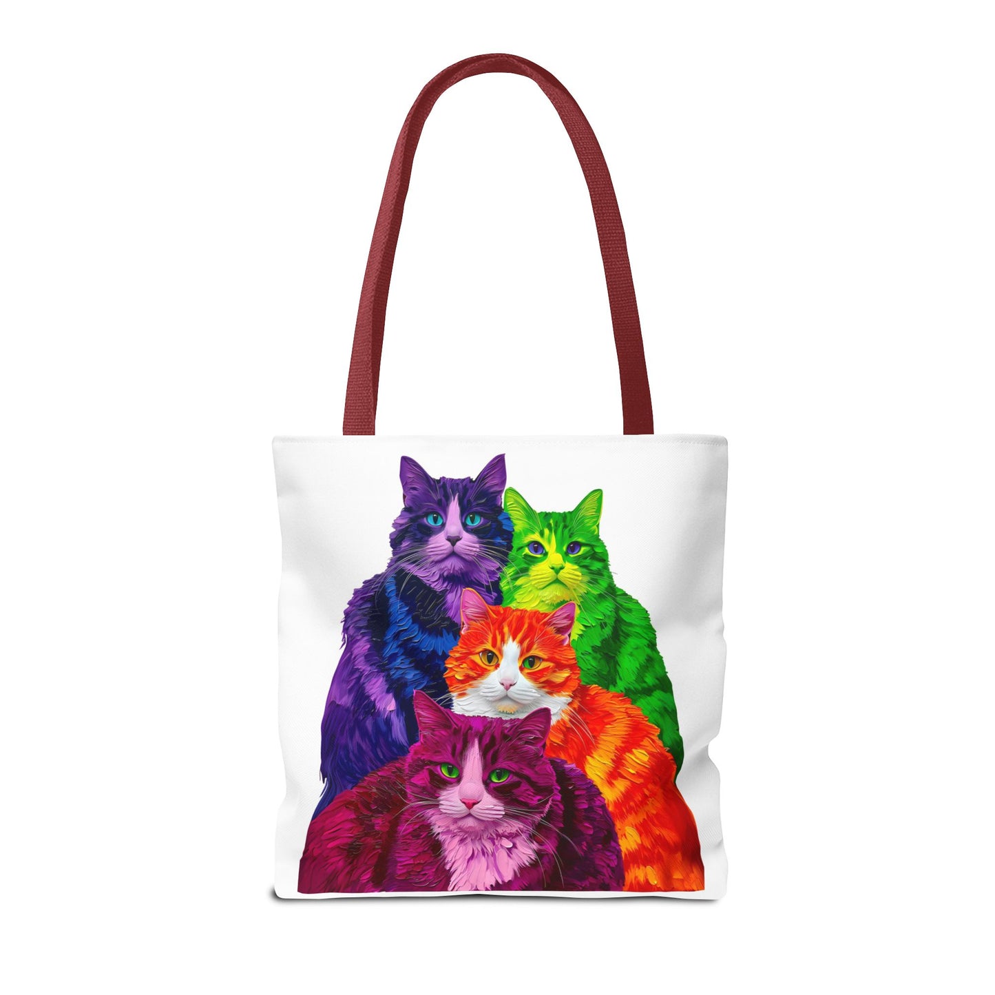 Vibrant Cat Tote Bag