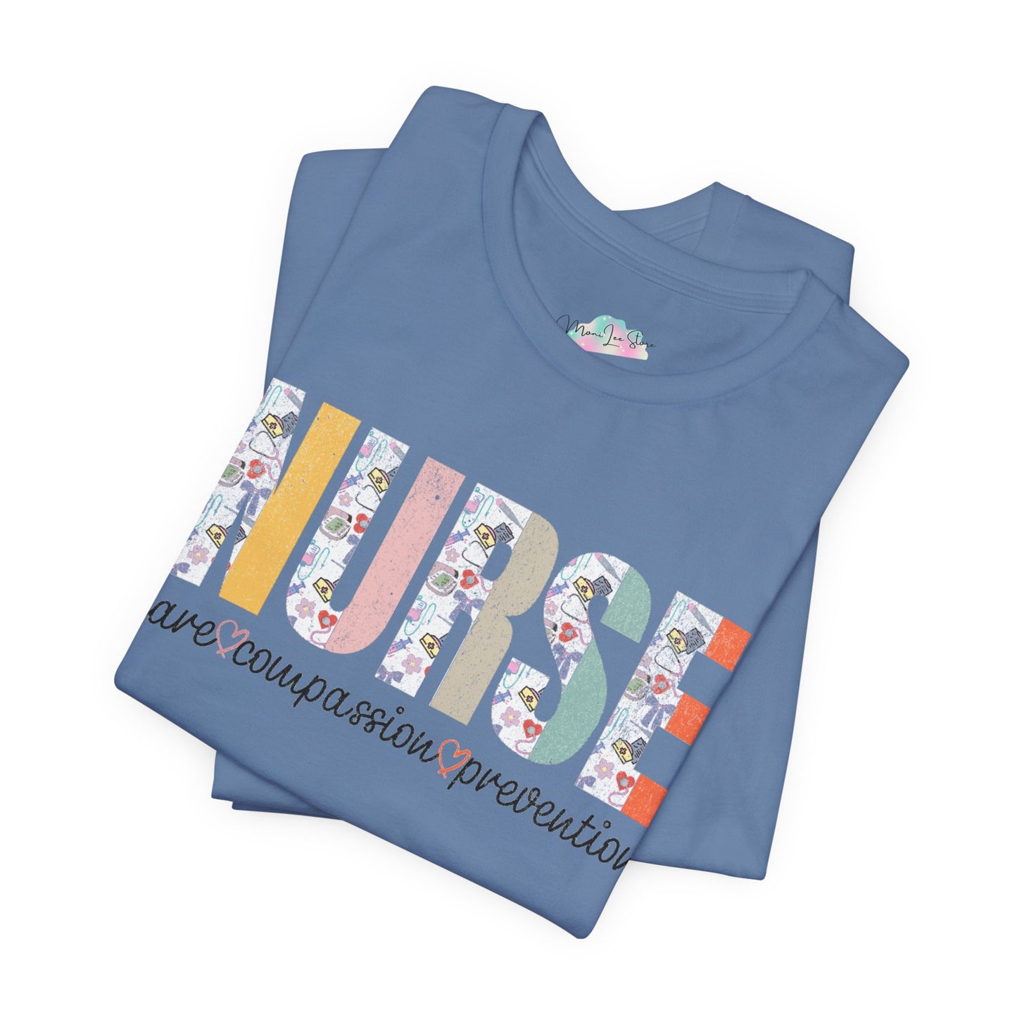 Nurse Tribute Tee, Nursing people Gift, Unisex Jersey T-Shirt. Proud Nurse.