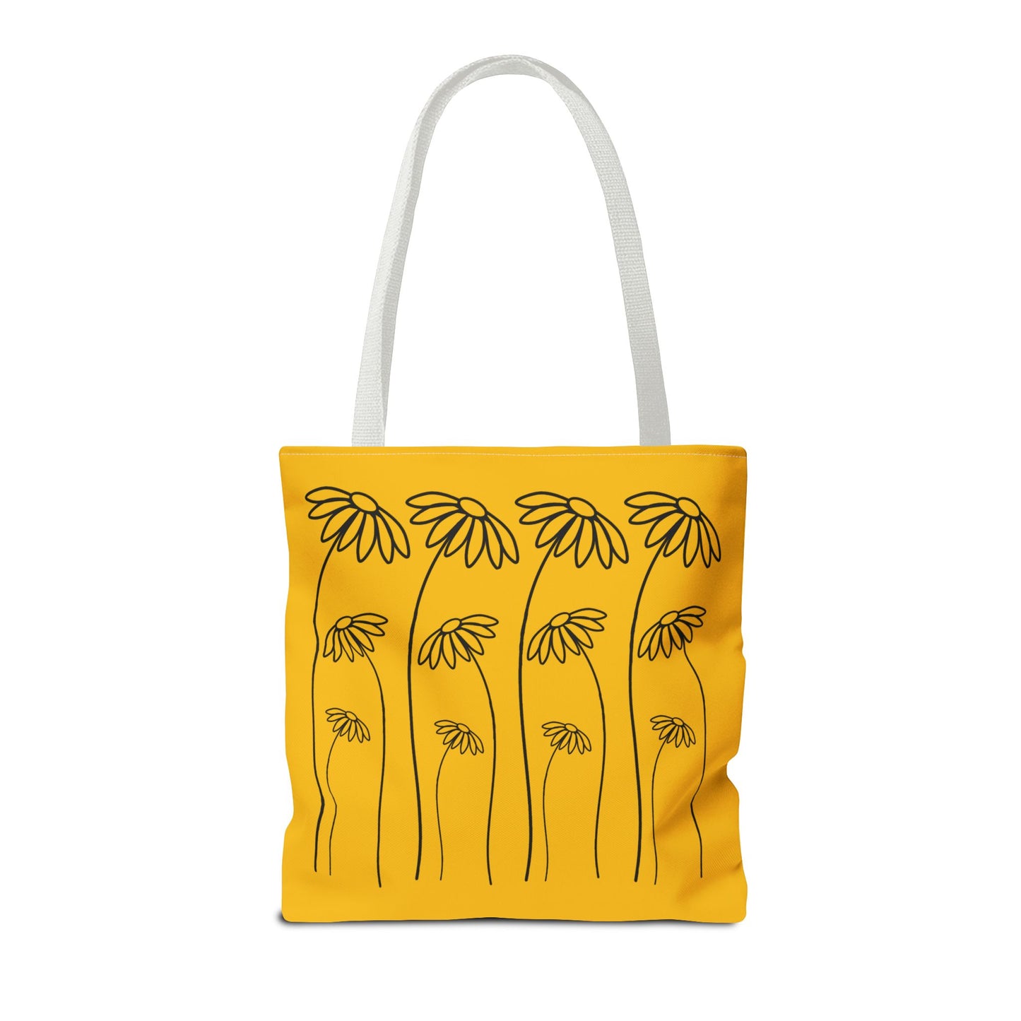 Yellow Flowers Tote Bag