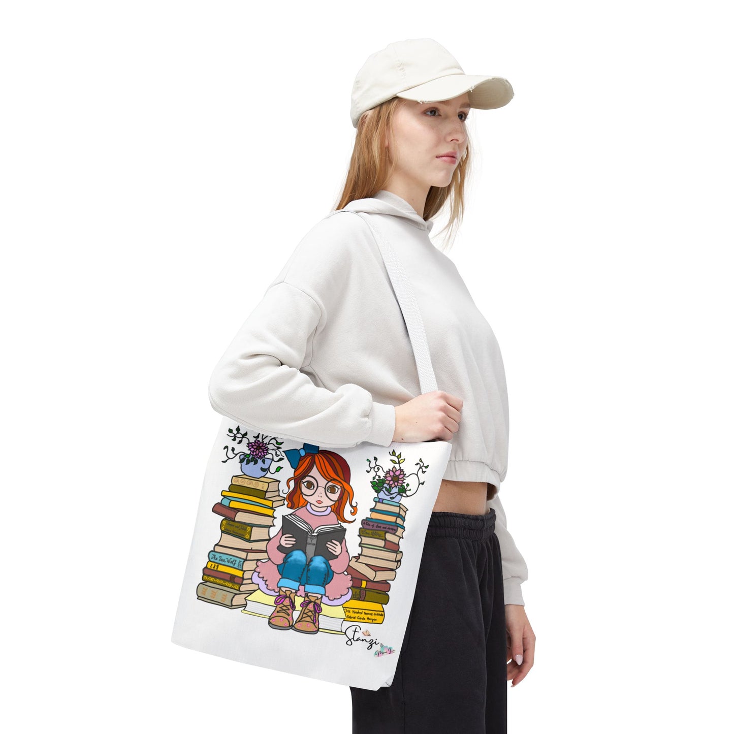 Stanzi "The Reader" Tote bag.