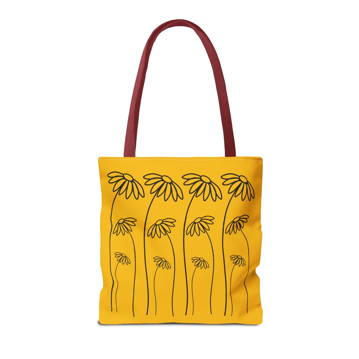 Yellow Flowers Tote Bag