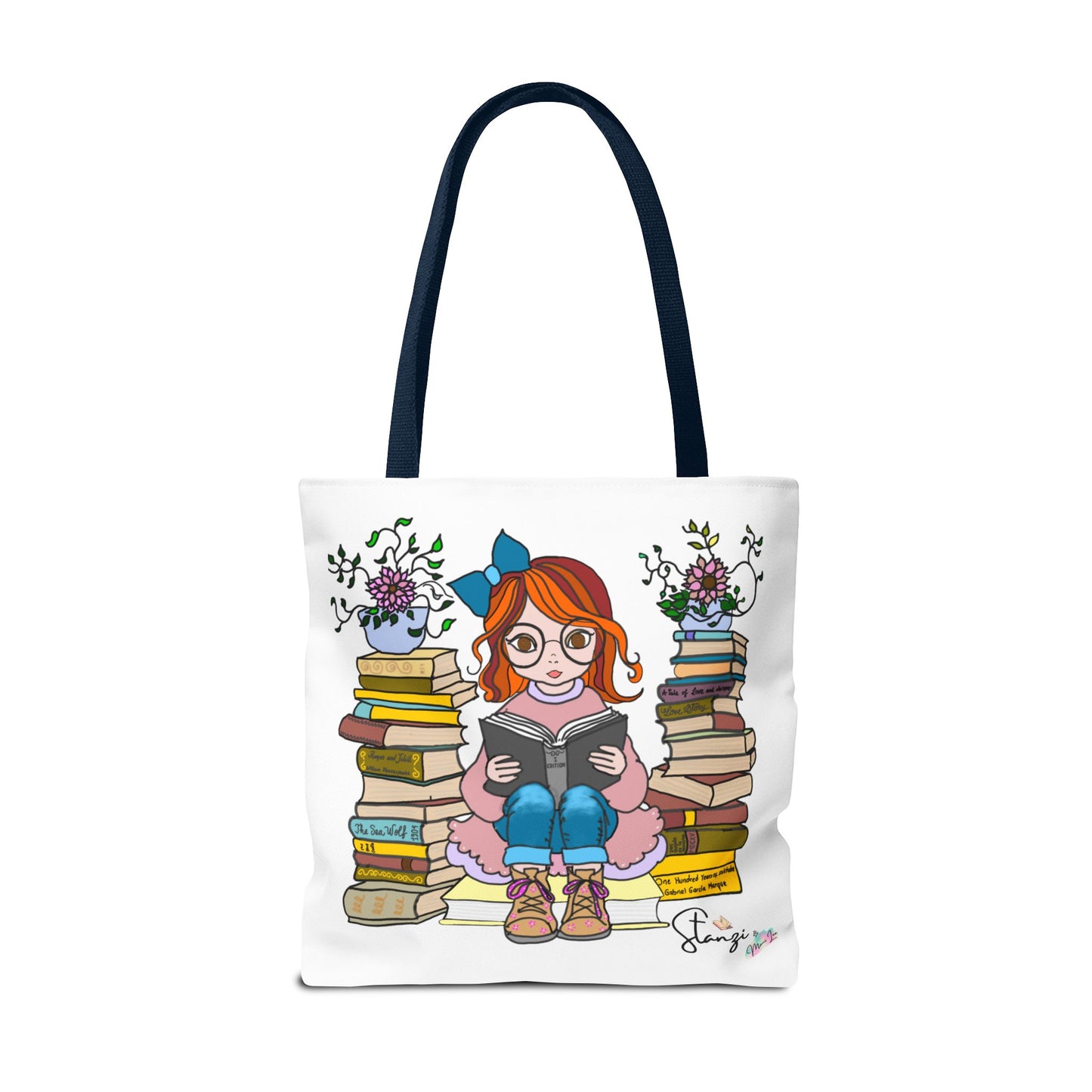Stanzi "The Reader" Tote bag.