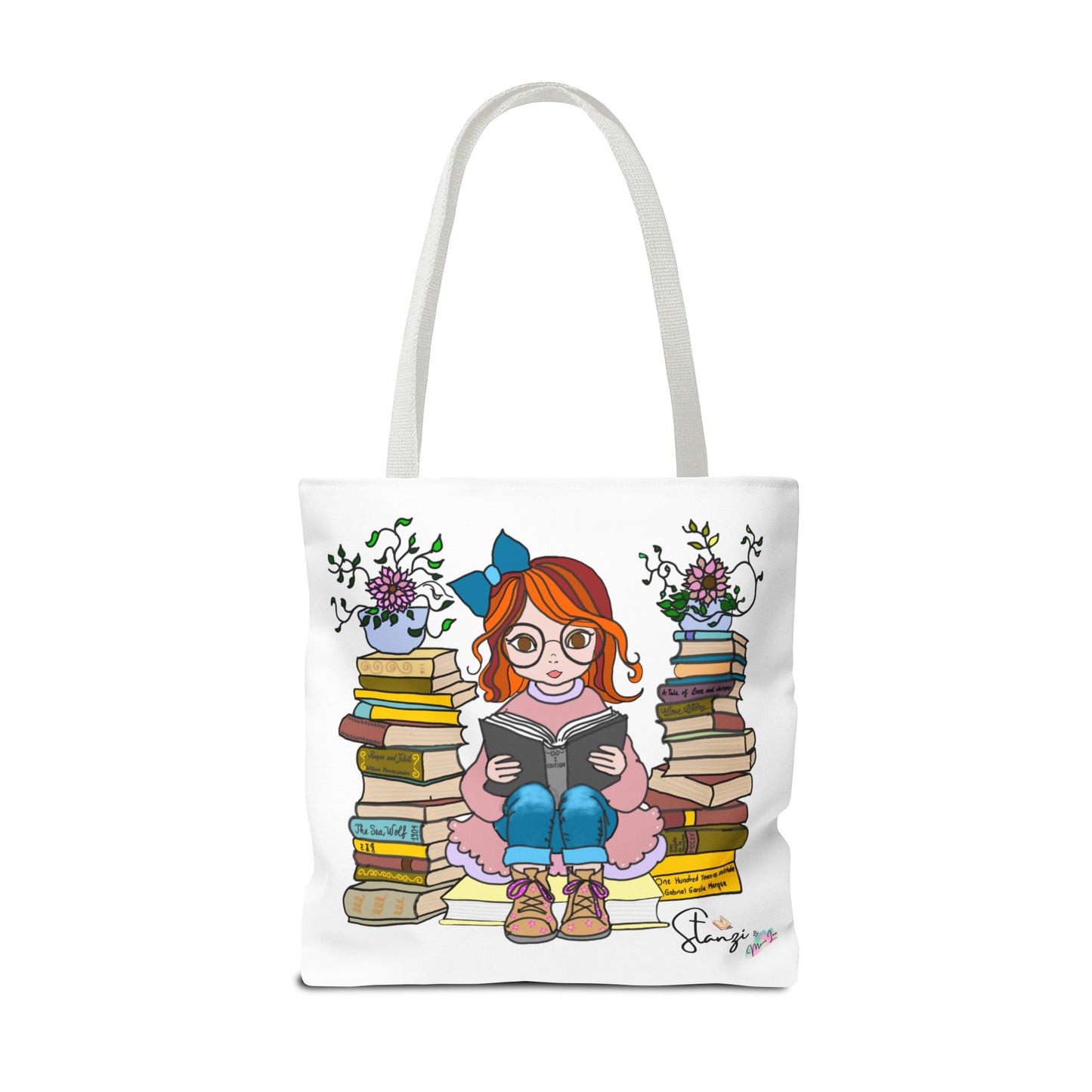 Stanzi "The Reader" Tote bag.