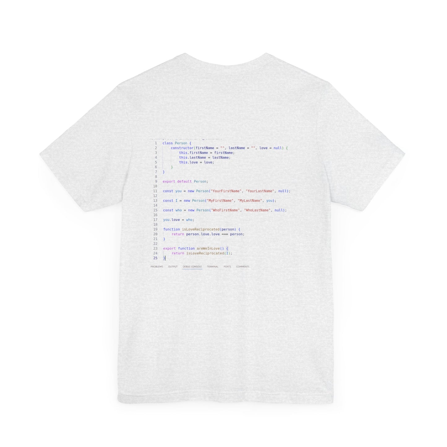Tech Geek REACT Code T-Shirt