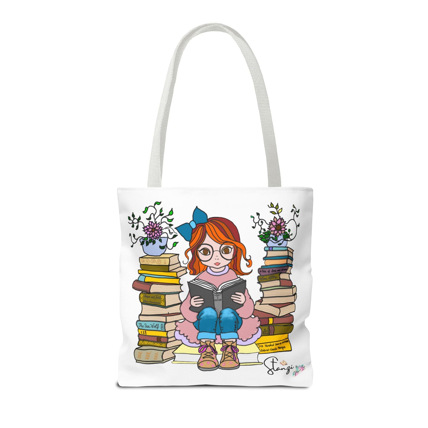 Stanzi "The Reader" Tote bag.