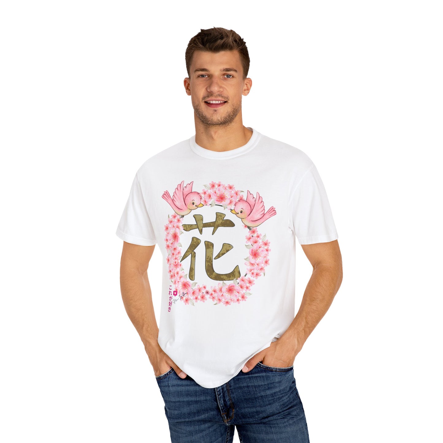 Flower and Bird T-Shirt.