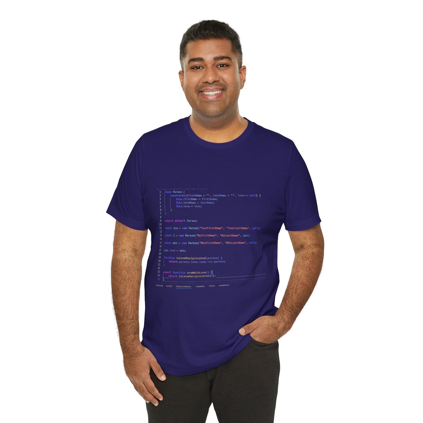 Tech Geek REACT Code T-Shirt