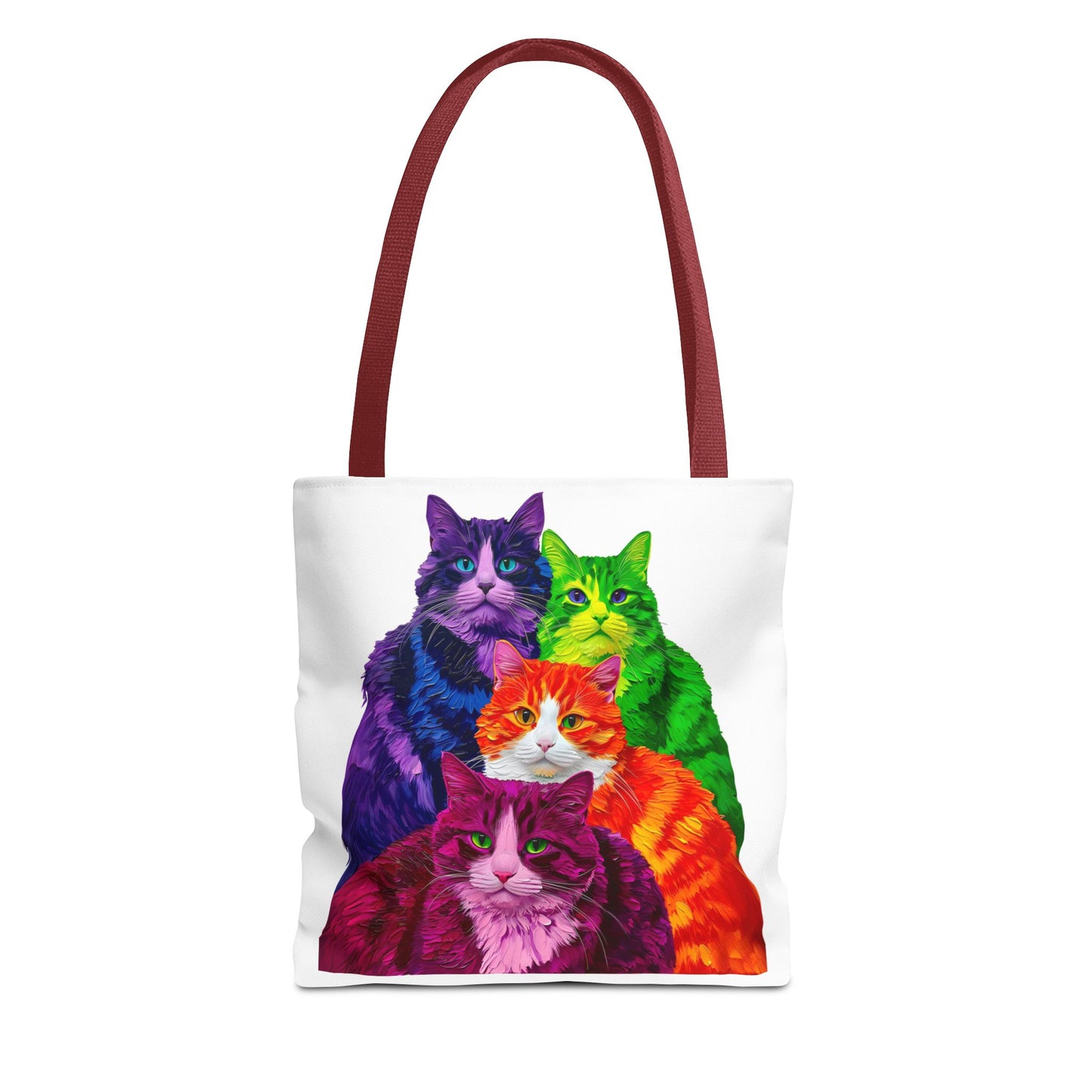 Vibrant Cat Tote Bag