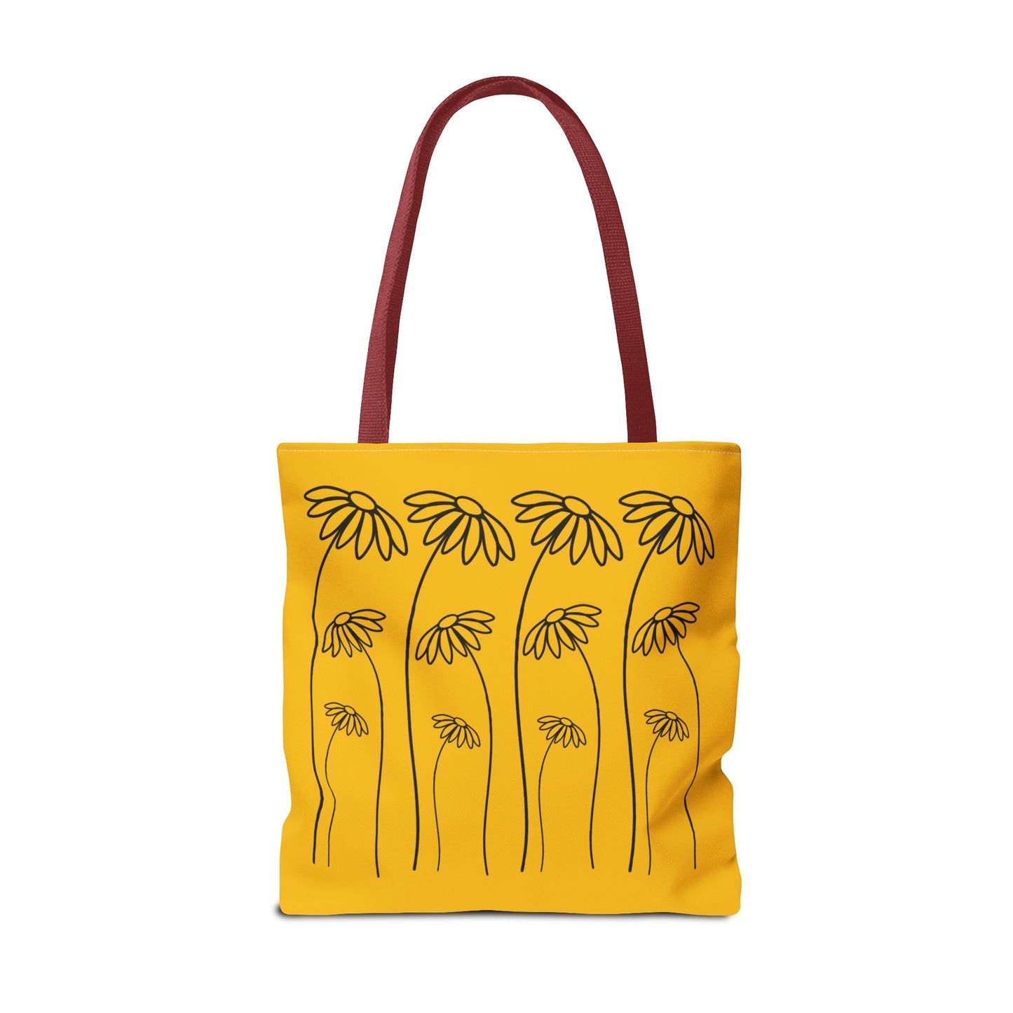 Yellow Flowers Tote Bag