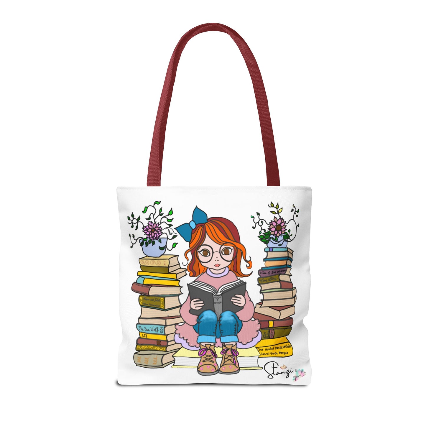 Stanzi "The Reader" Tote bag.