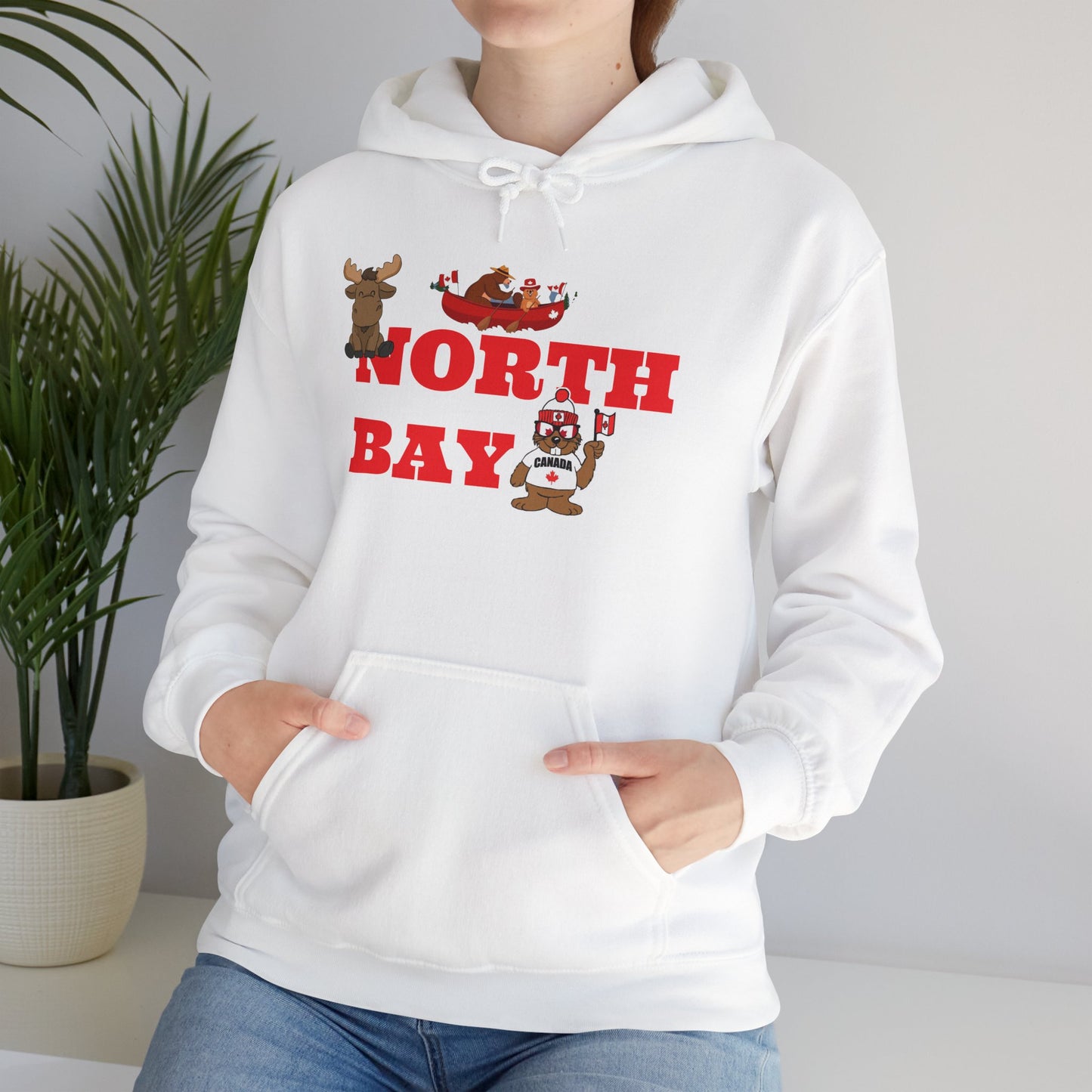Cute and Cozy Hoodie North Bay Inspired Design
