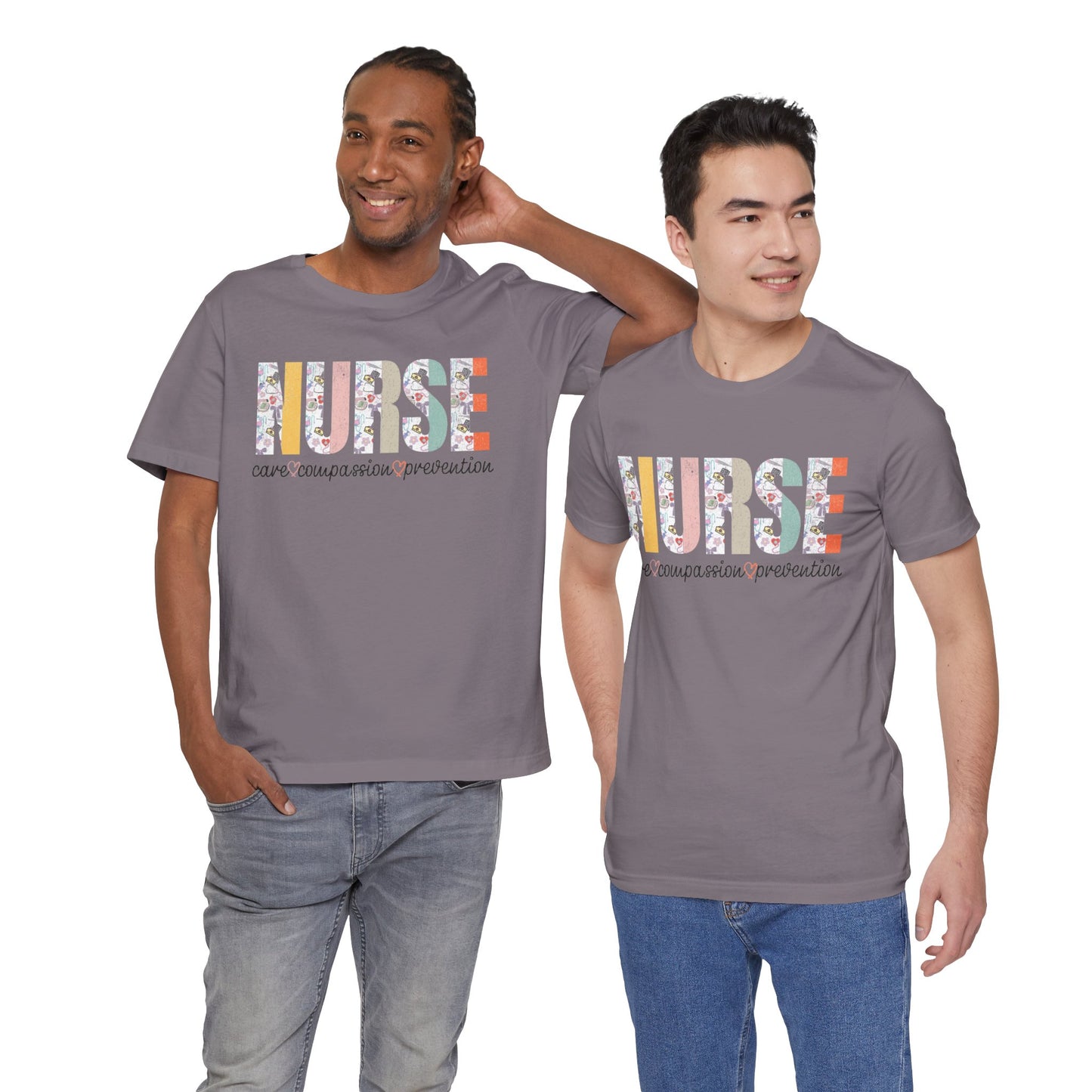 Nurse Tribute Tee, Nursing people Gift, Unisex Jersey T-Shirt. Proud Nurse.