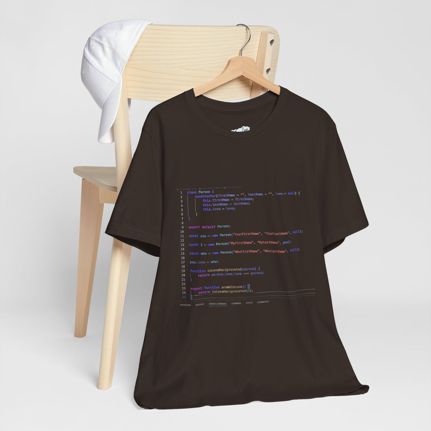 Tech Geek REACT Code T-Shirt