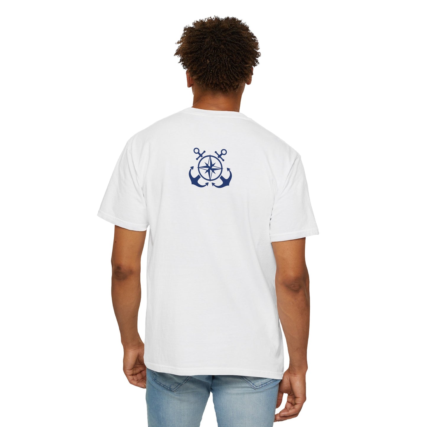 Navy Port Style Lighthouse T-Shirt.