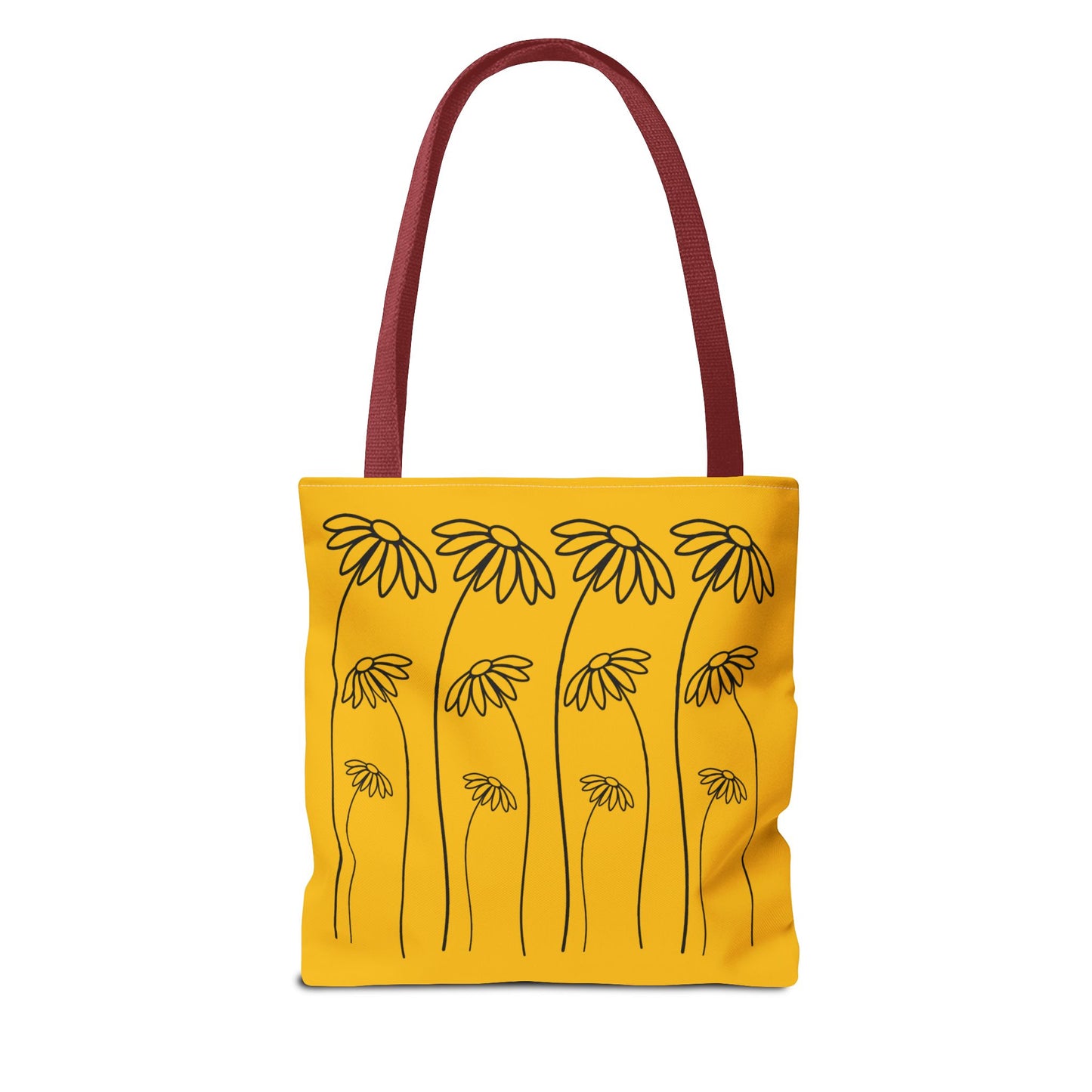 Yellow Flowers Tote Bag