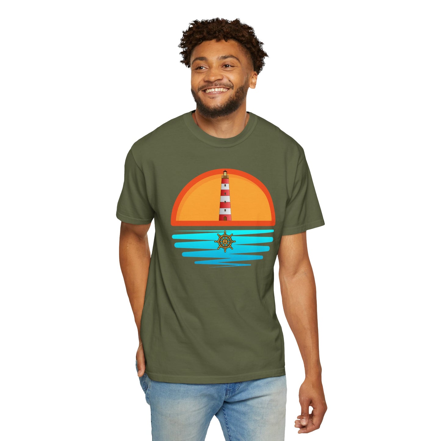 Lighthouse T-shirt Marine Style