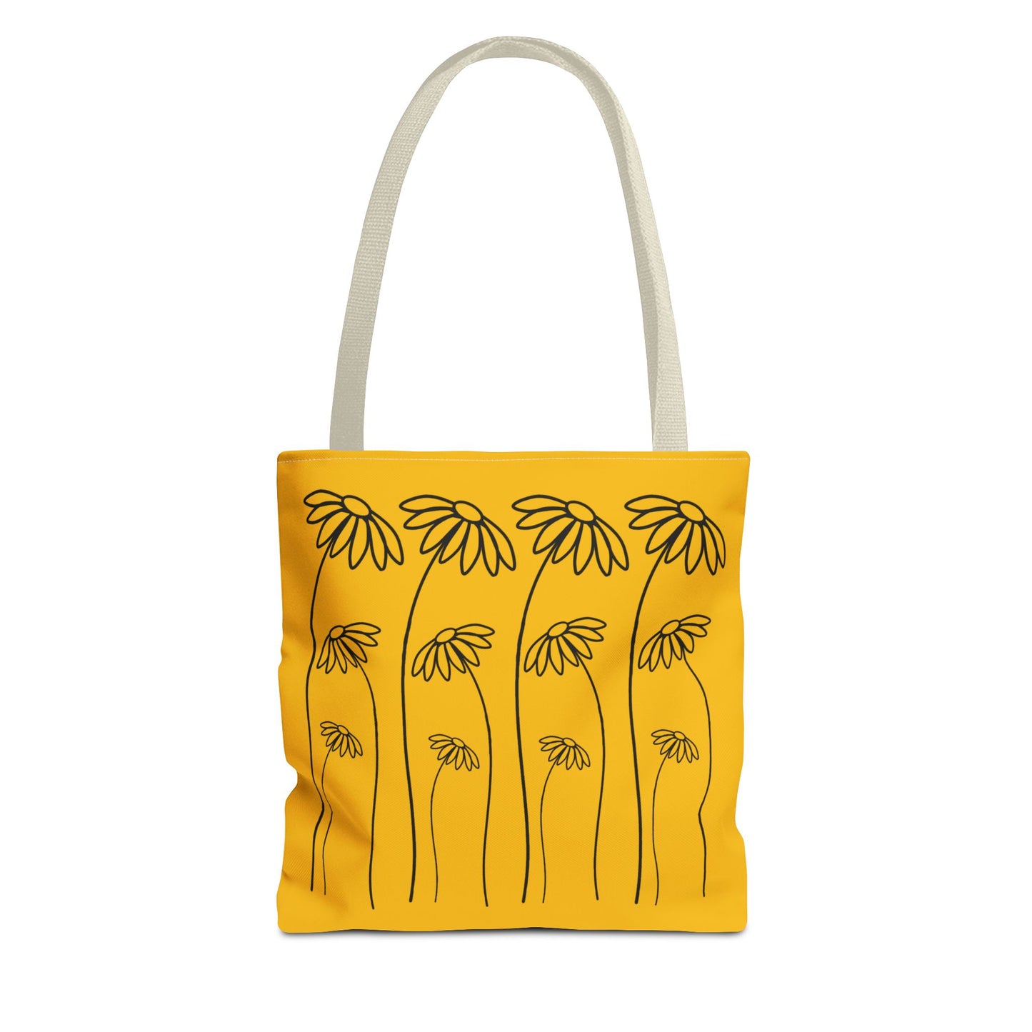 Yellow Flowers Tote Bag
