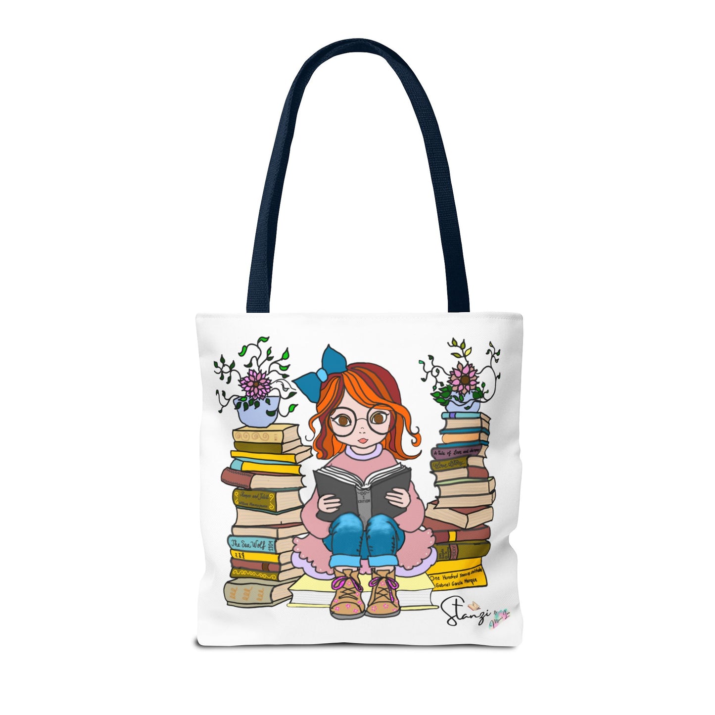 Stanzi "The Reader" Tote bag.