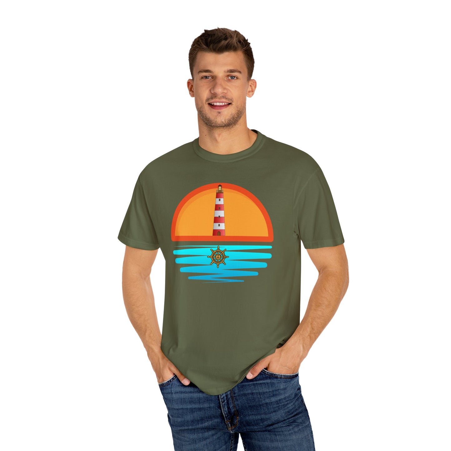 Lighthouse T-shirt Marine Style