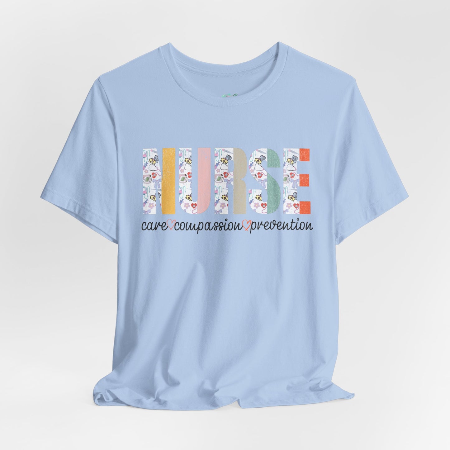 Nurse Tribute Tee, Nursing people Gift, Unisex Jersey T-Shirt. Proud Nurse.