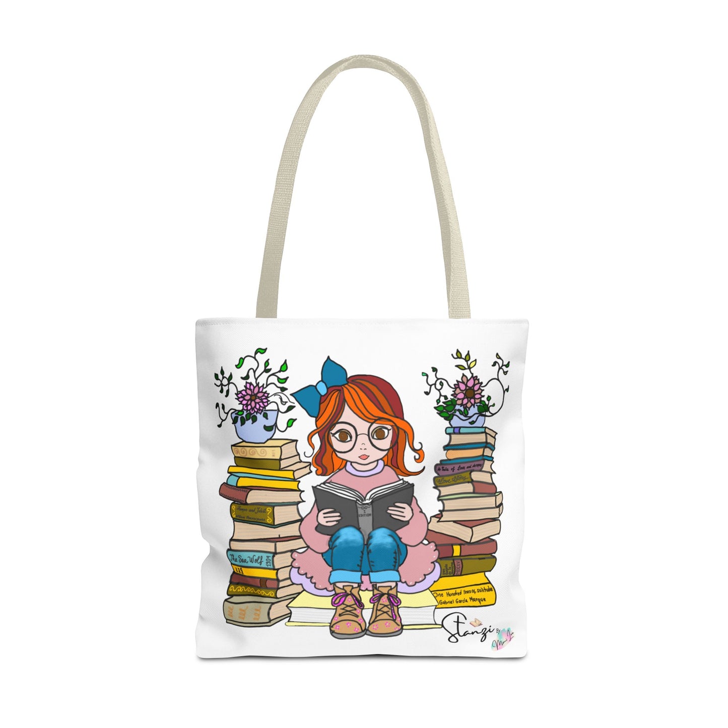 Stanzi "The Reader" Tote bag.