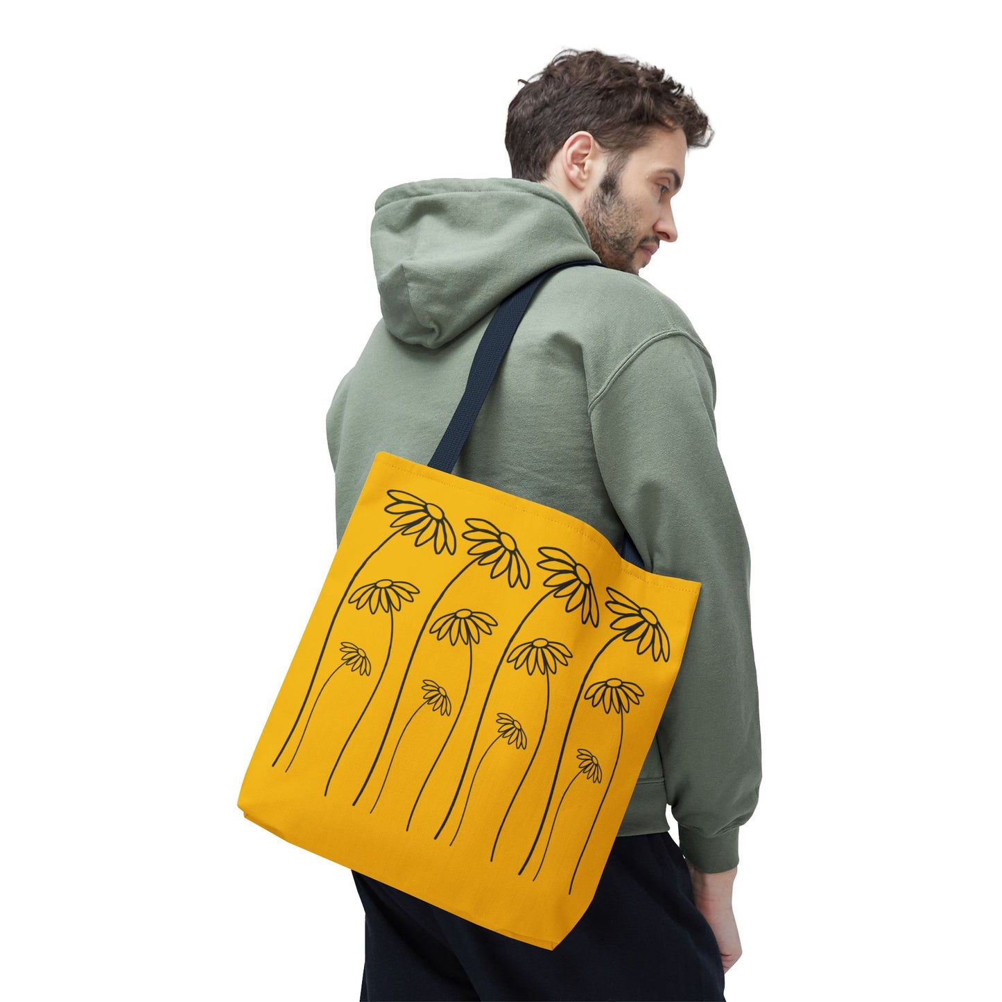 Yellow Flowers Tote Bag