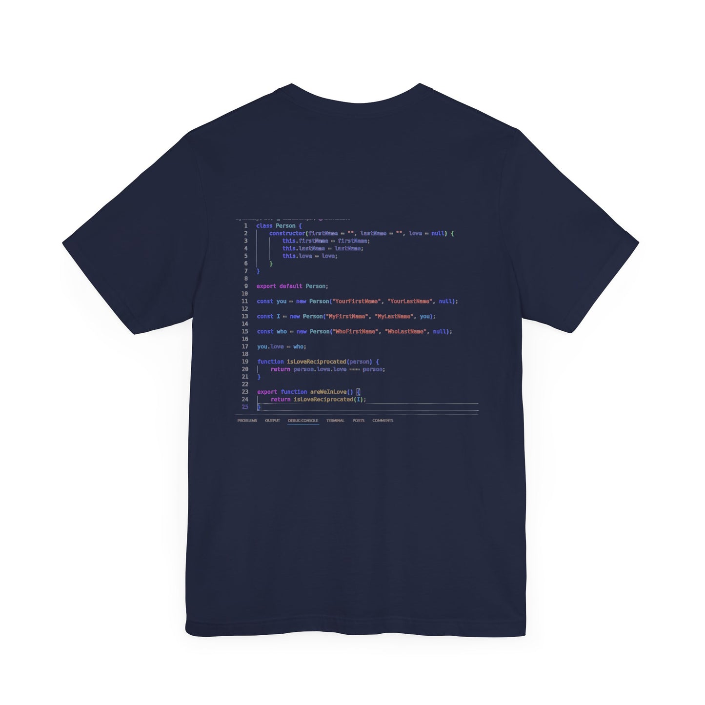 Tech Geek REACT Code T-Shirt