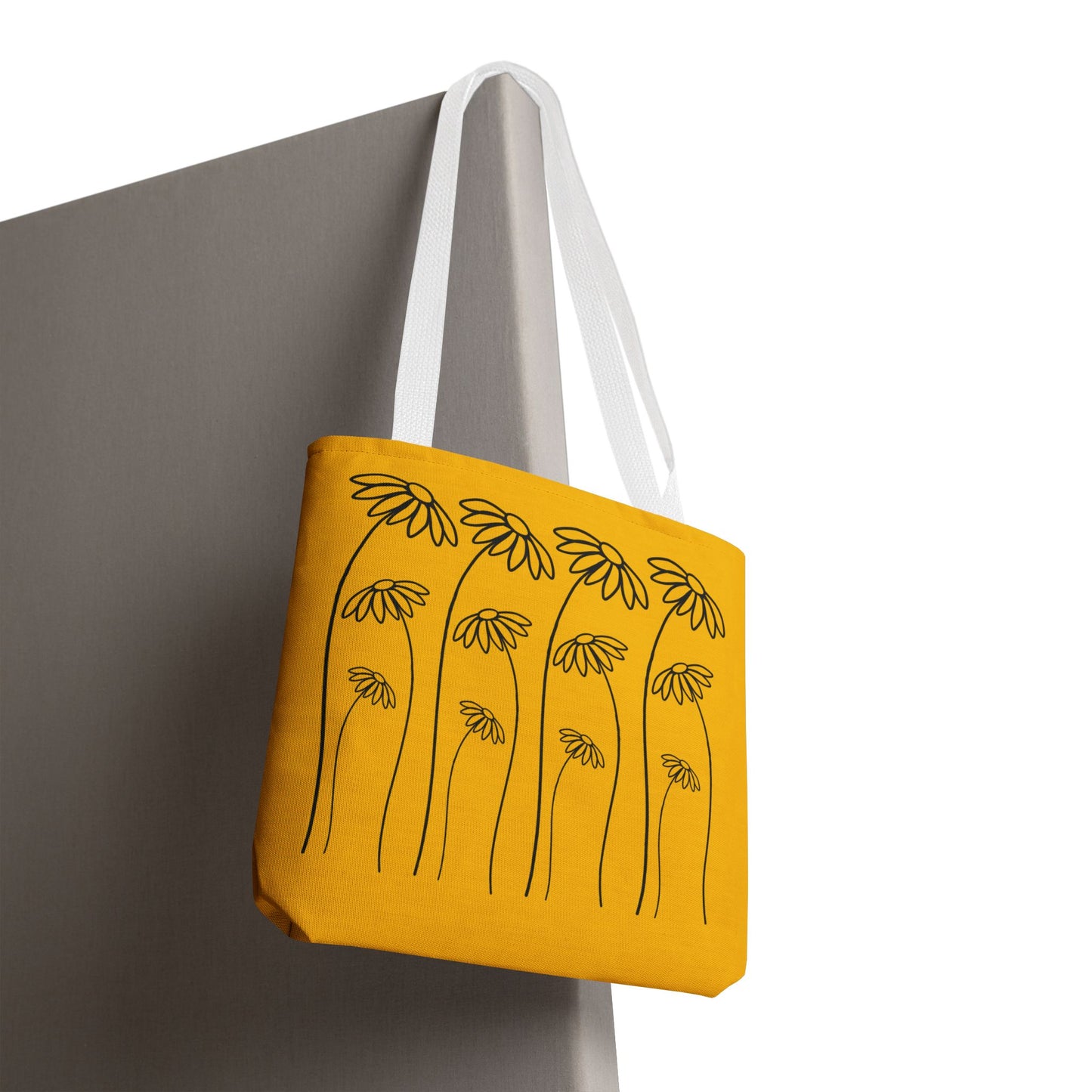 Yellow Flowers Tote Bag