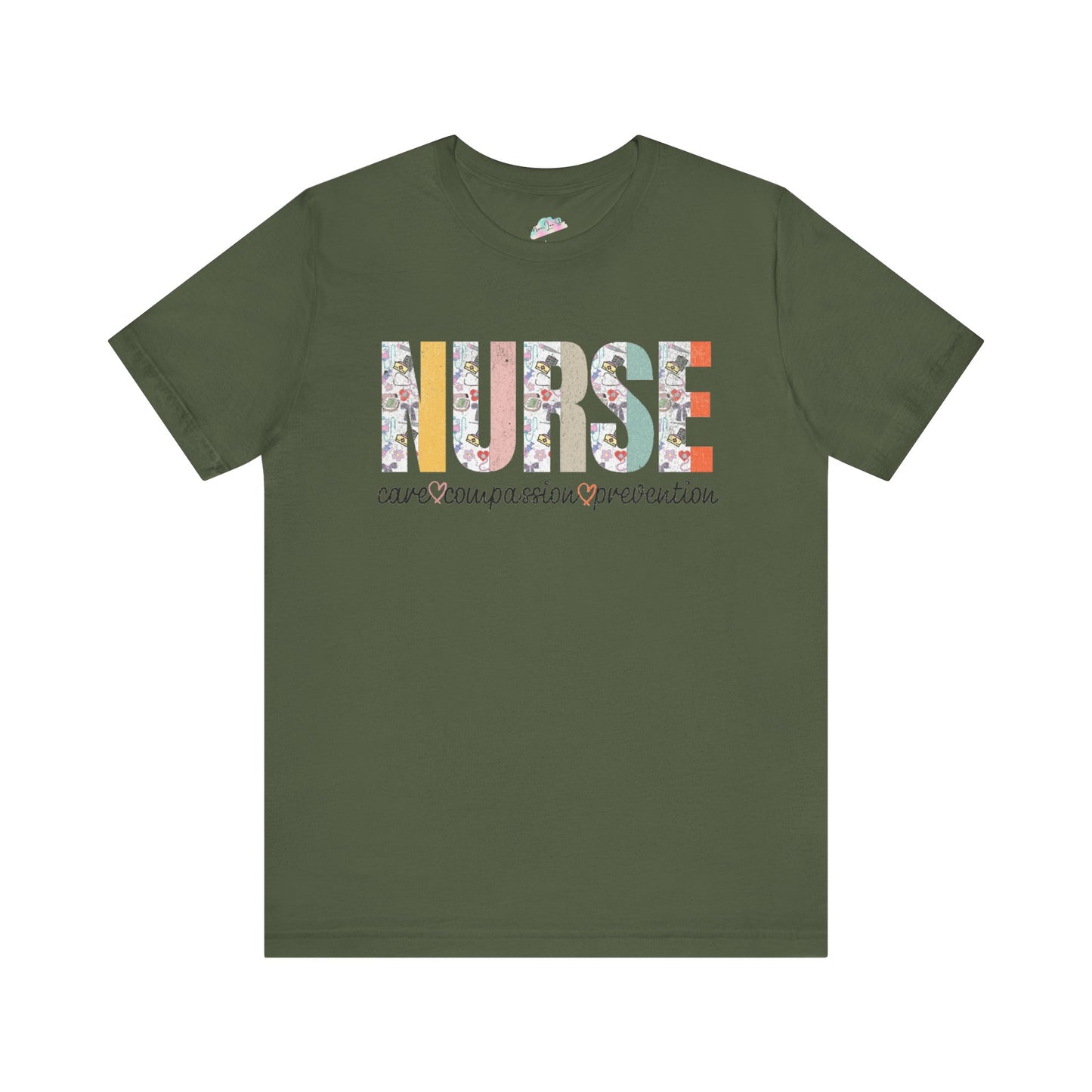 Nurse Tribute Tee, Nursing people Gift, Unisex Jersey T-Shirt. Proud Nurse.