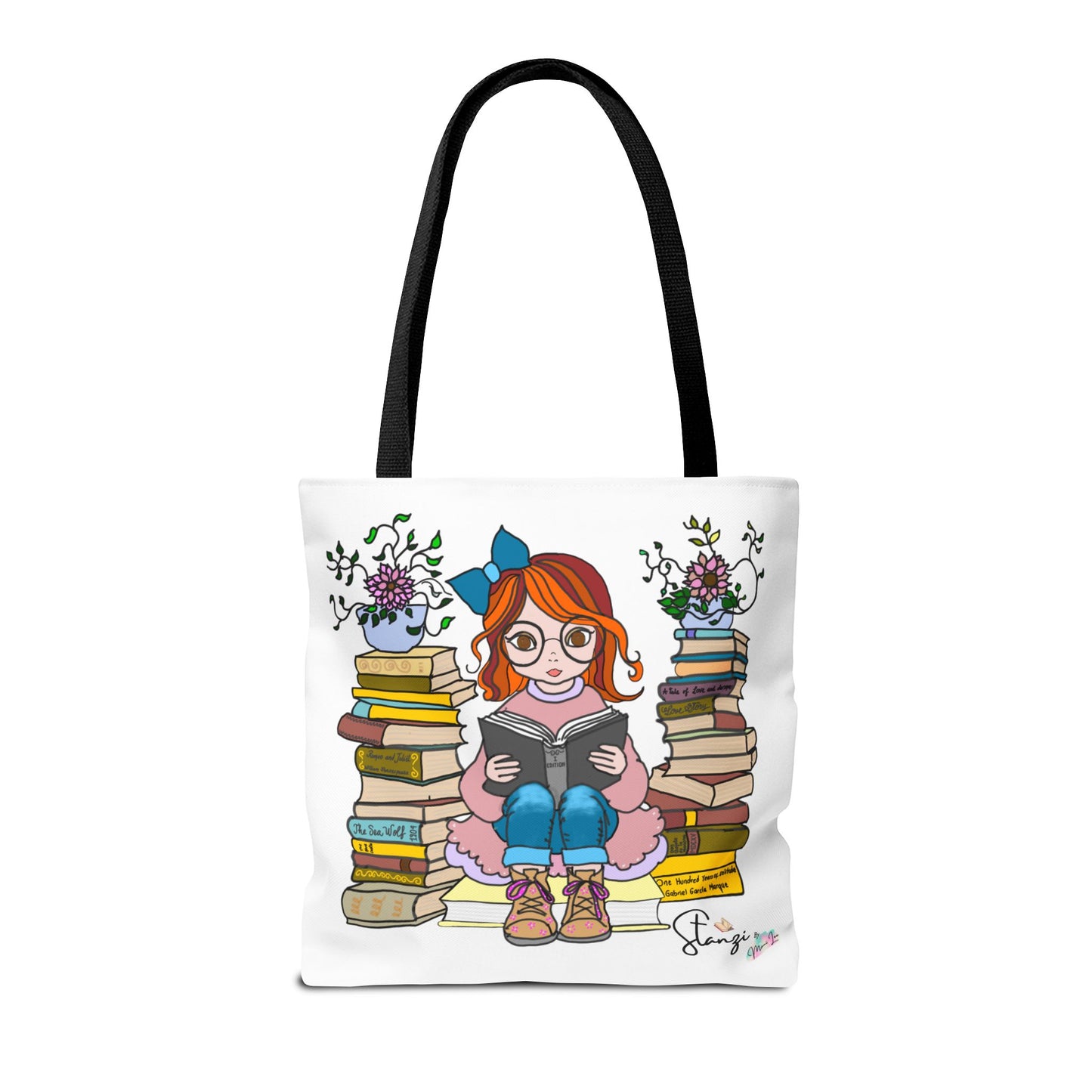 Stanzi "The Reader" Tote bag.