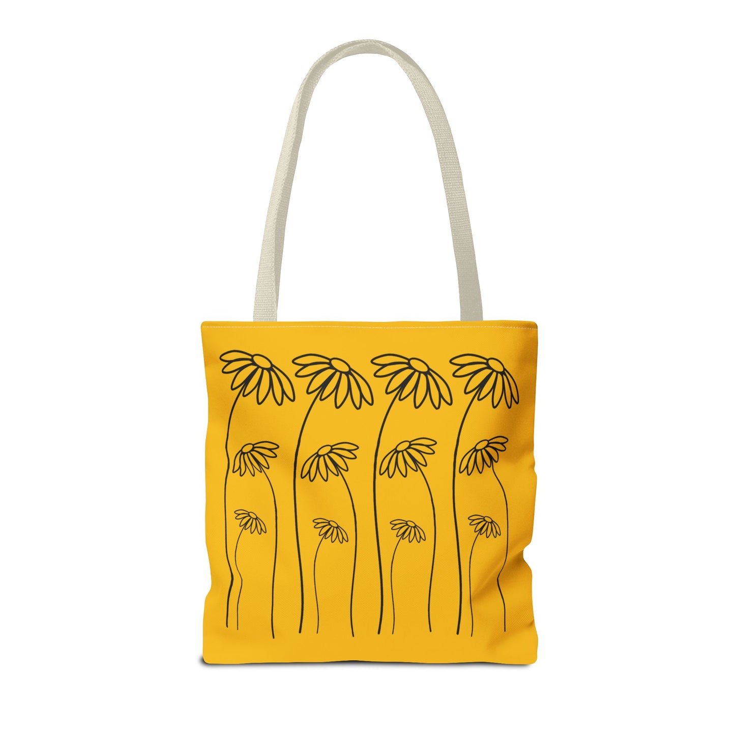 Yellow Flowers Tote Bag