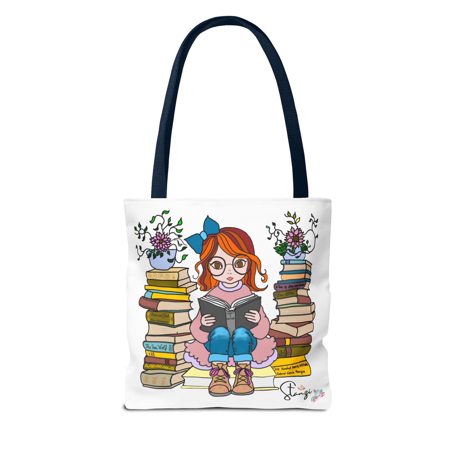 Stanzi "The Reader" Tote bag.