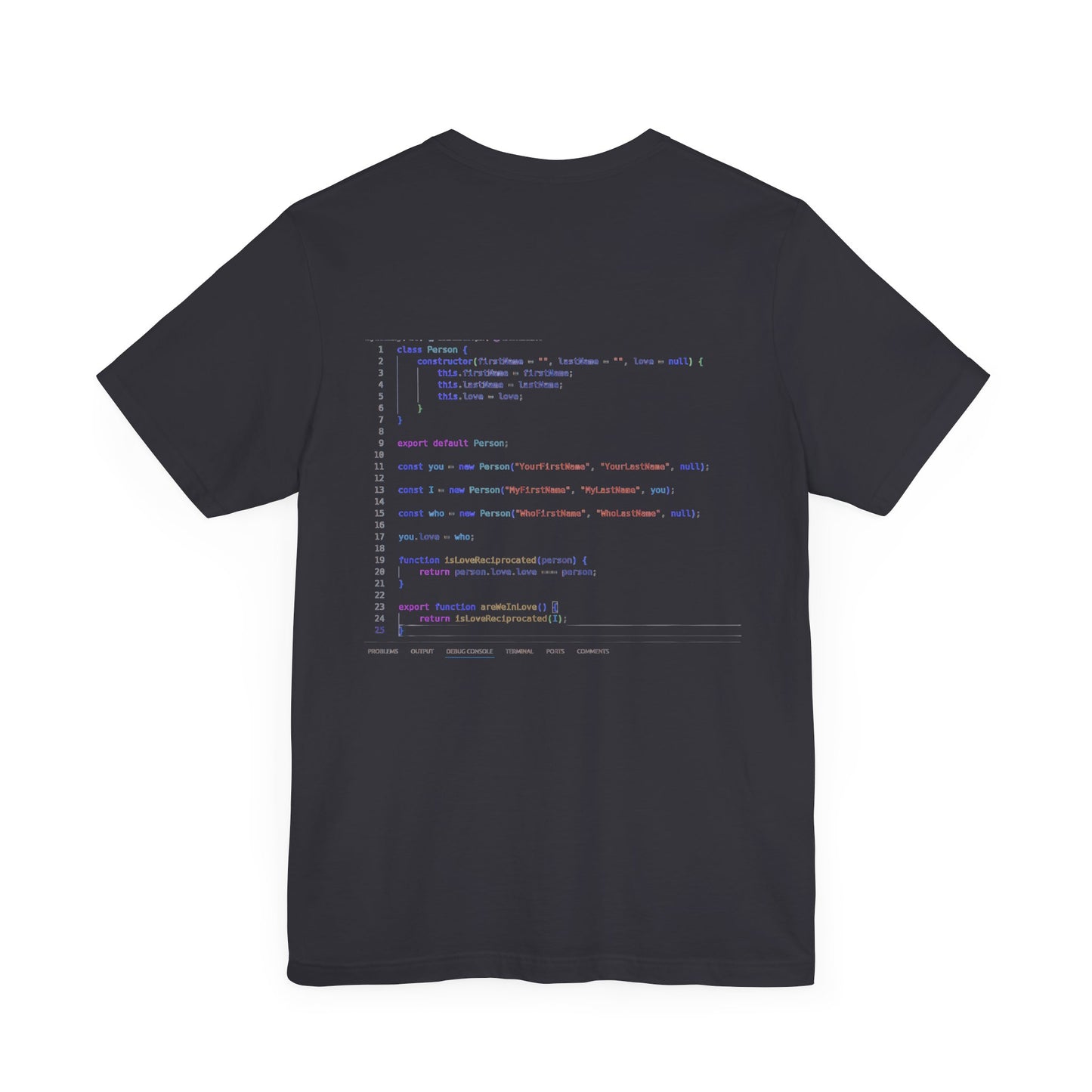 Tech Geek REACT Code T-Shirt