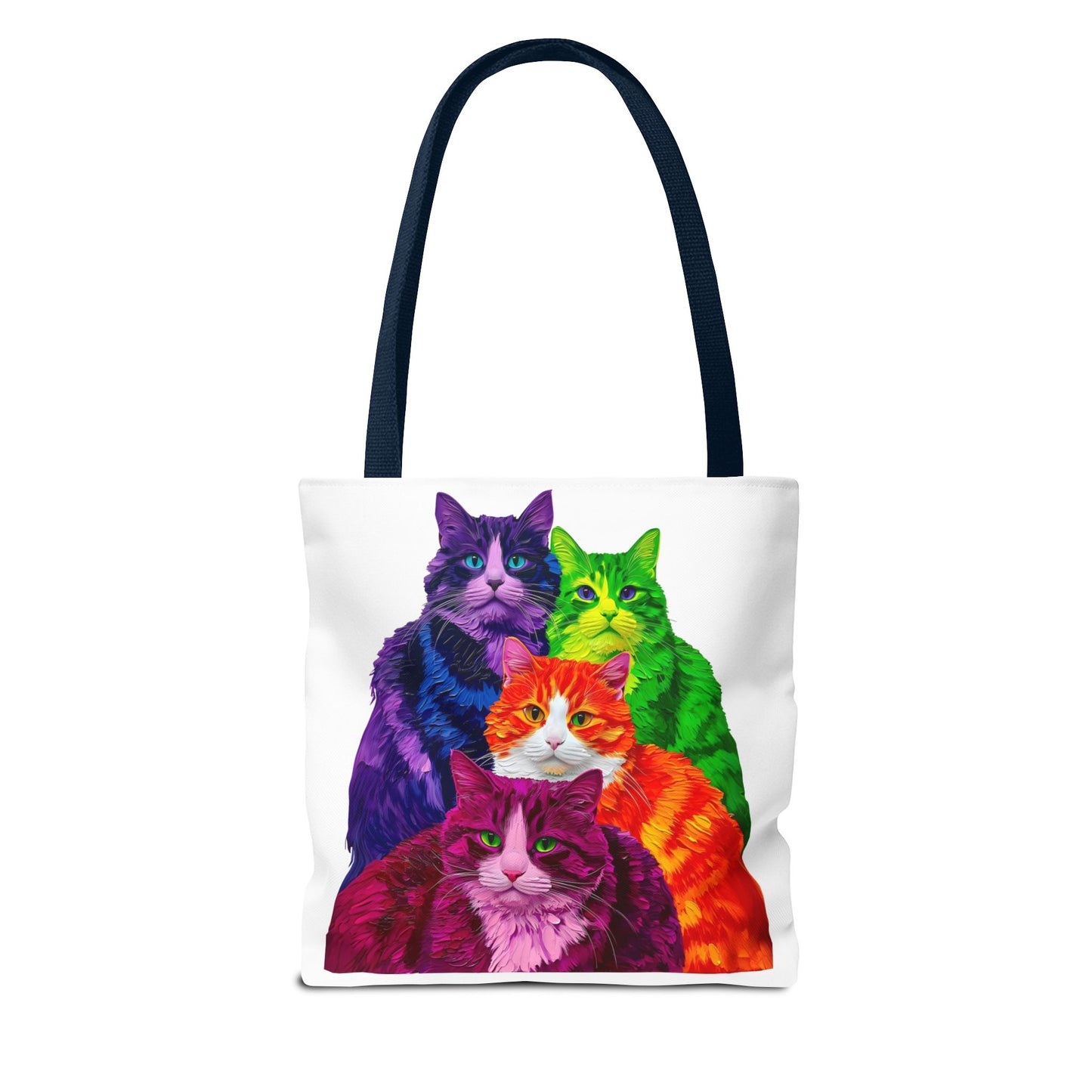 Vibrant Cat Tote Bag