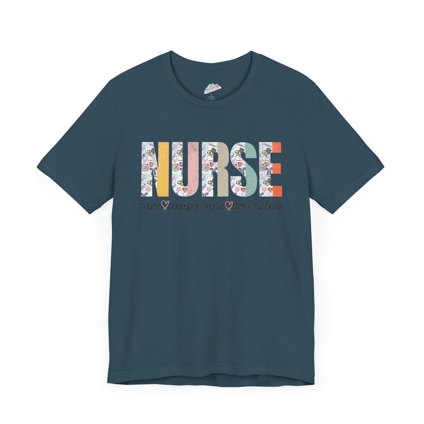 Nurse Tribute Tee, Nursing people Gift, Unisex Jersey T-Shirt. Proud Nurse.