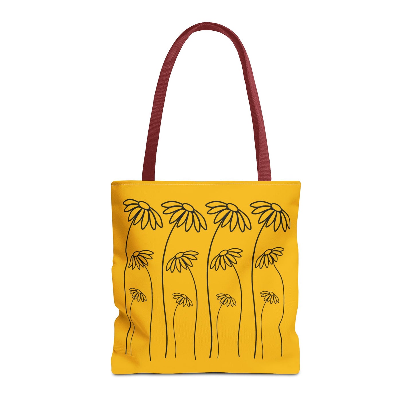 Yellow Flowers Tote Bag