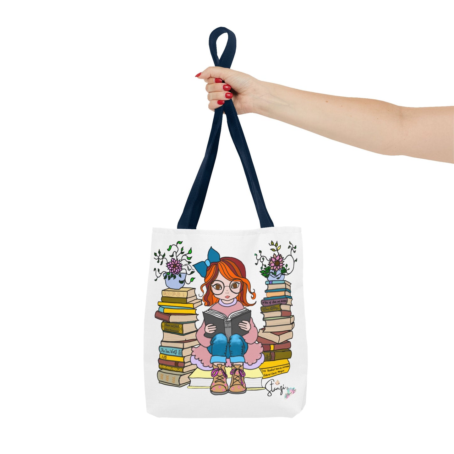 Stanzi "The Reader" Tote bag.
