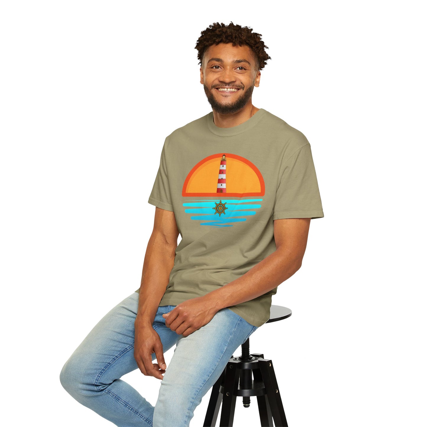 Lighthouse T-shirt Marine Style
