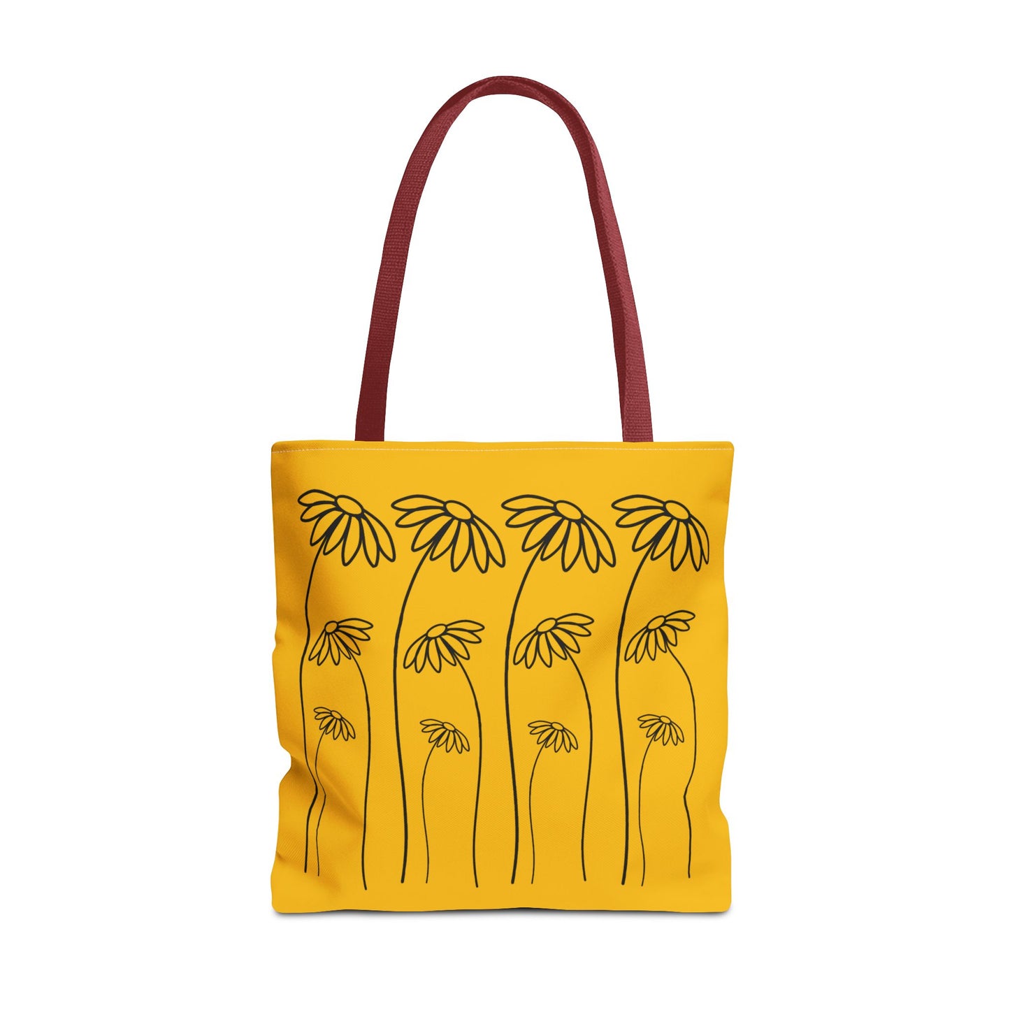 Yellow Flowers Tote Bag