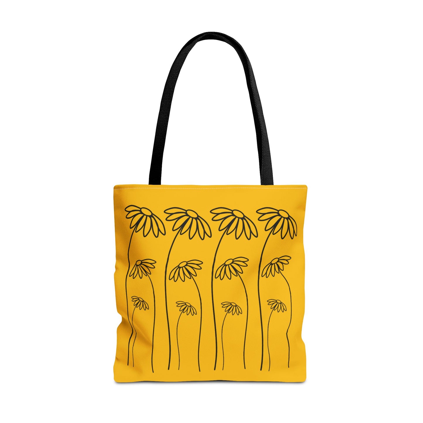 Yellow Flowers Tote Bag