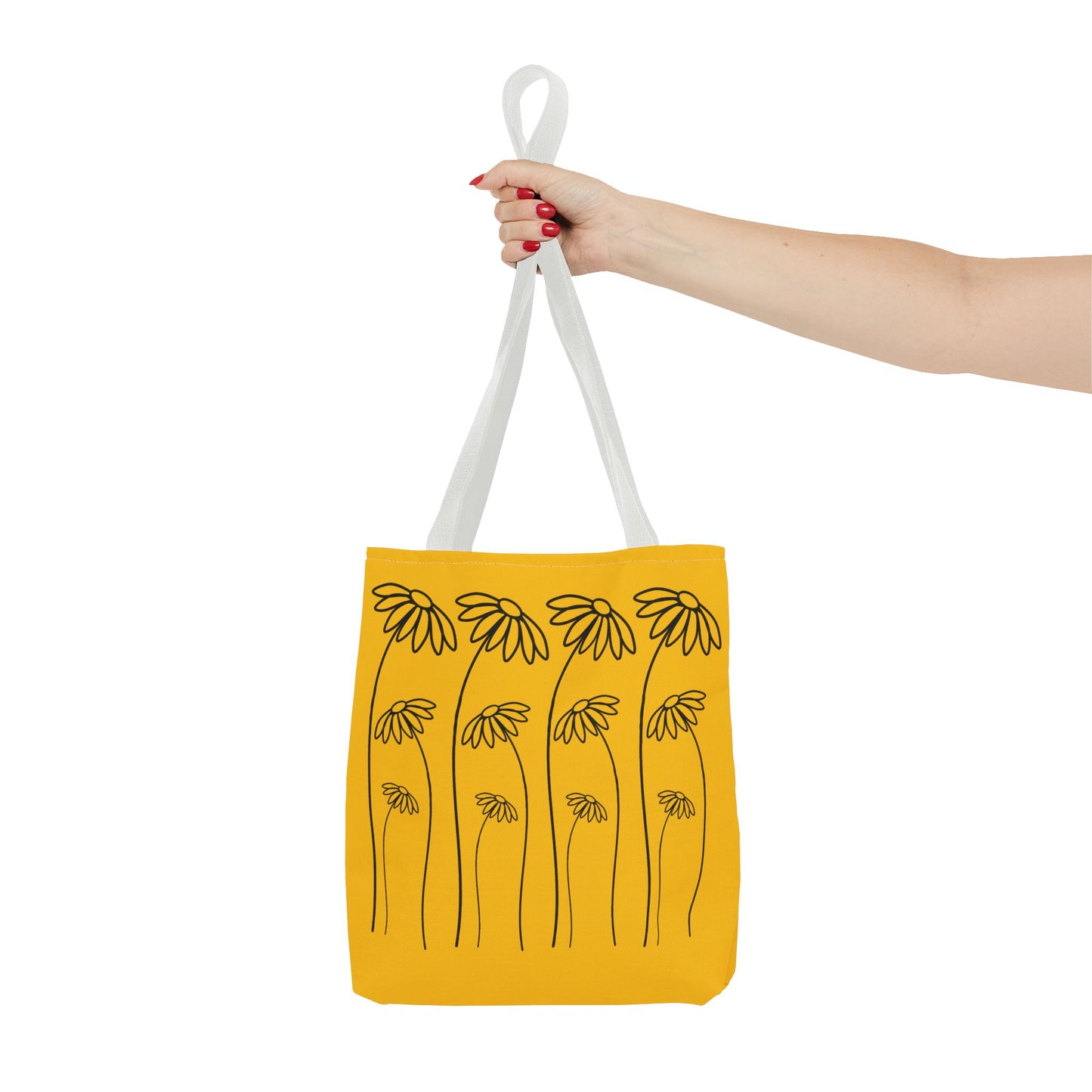 Yellow Flowers Tote Bag