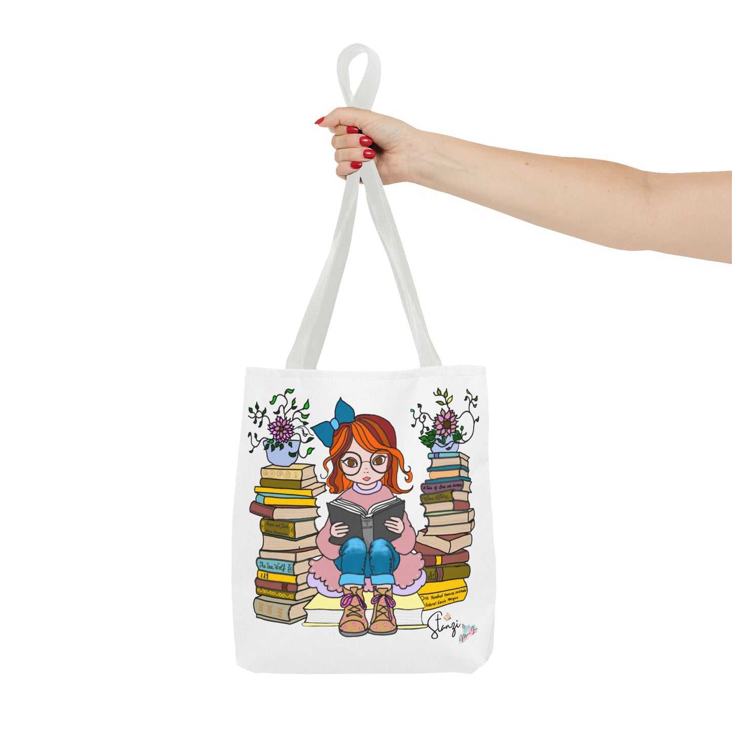 Stanzi "The Reader" Tote bag.
