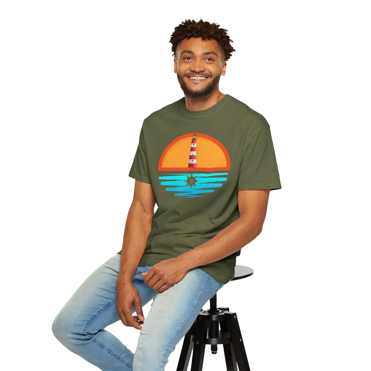 Lighthouse T-shirt Marine Style