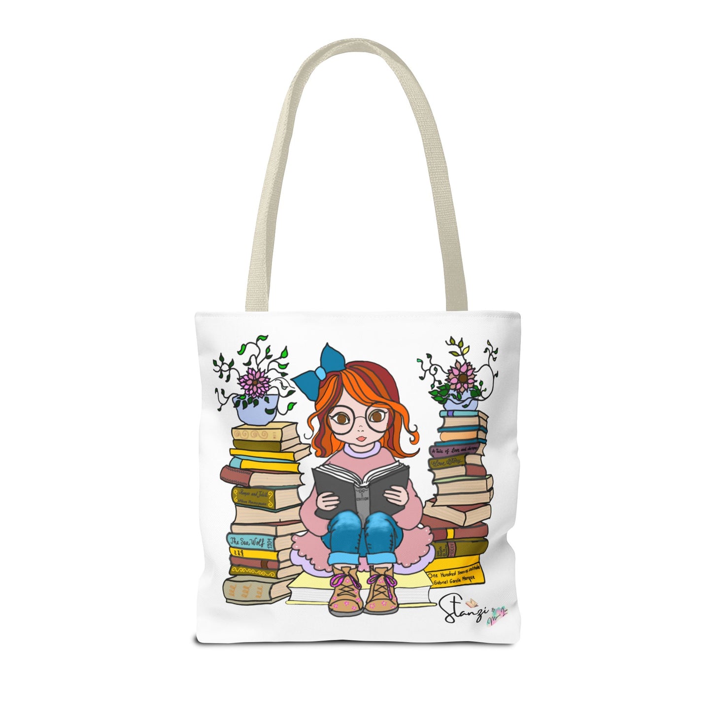 Stanzi "The Reader" Tote bag.