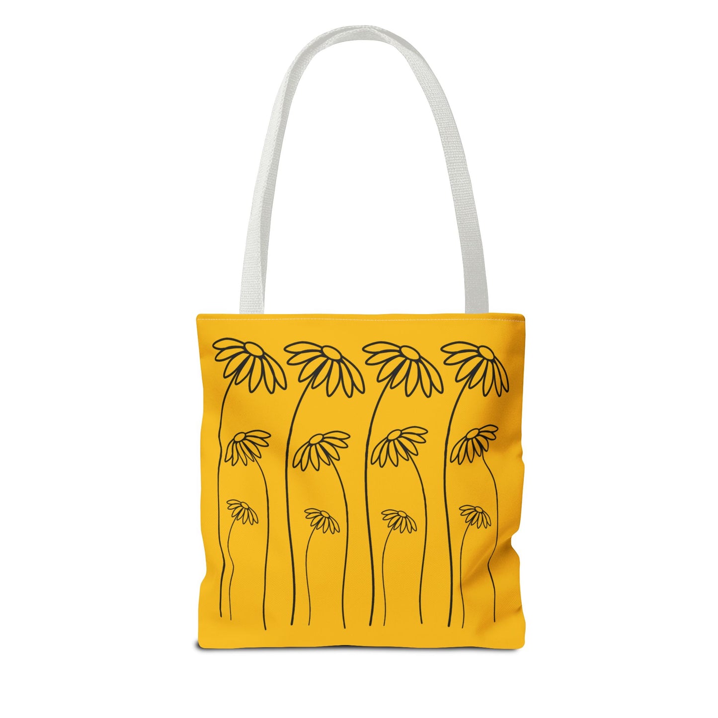 Yellow Flowers Tote Bag