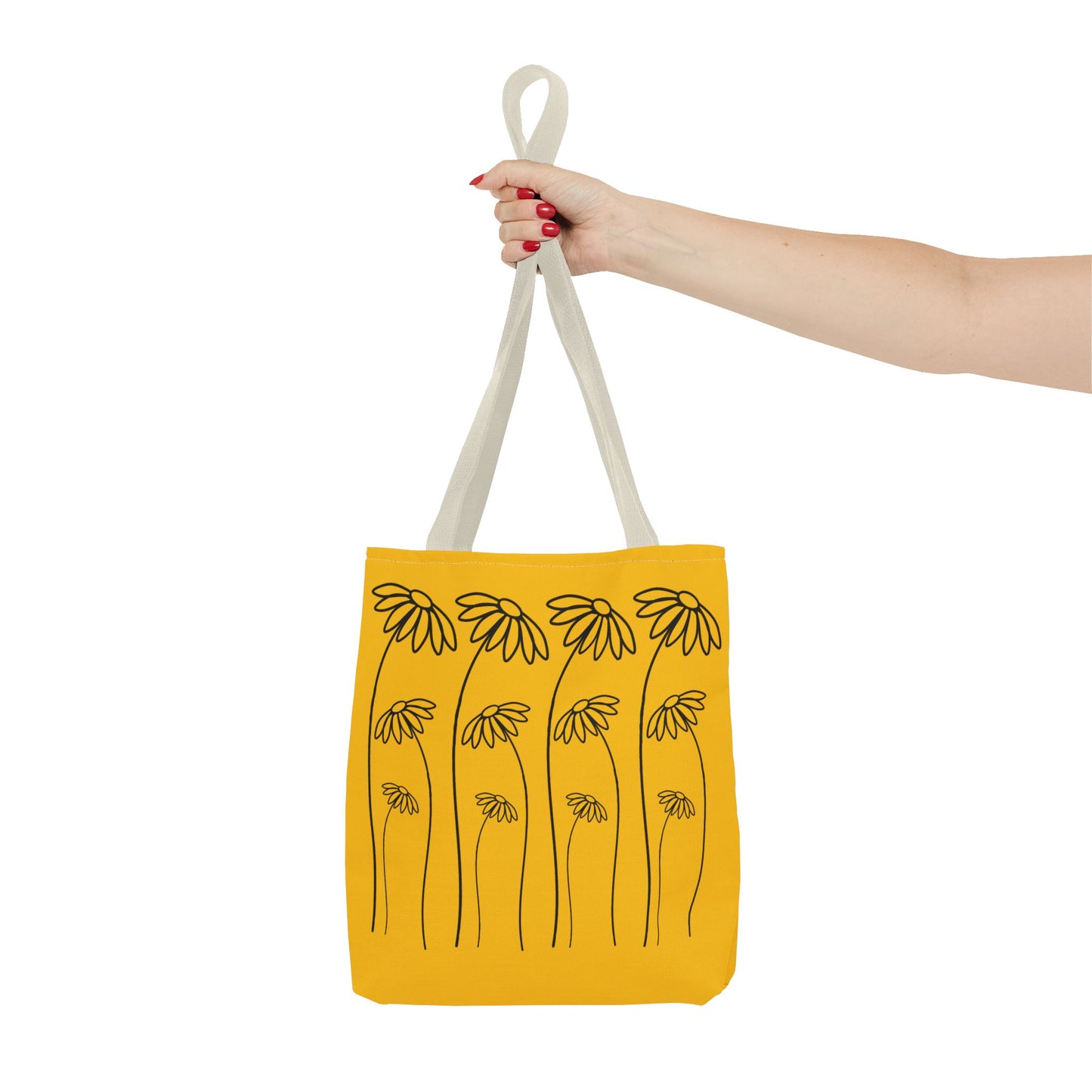 Yellow Flowers Tote Bag