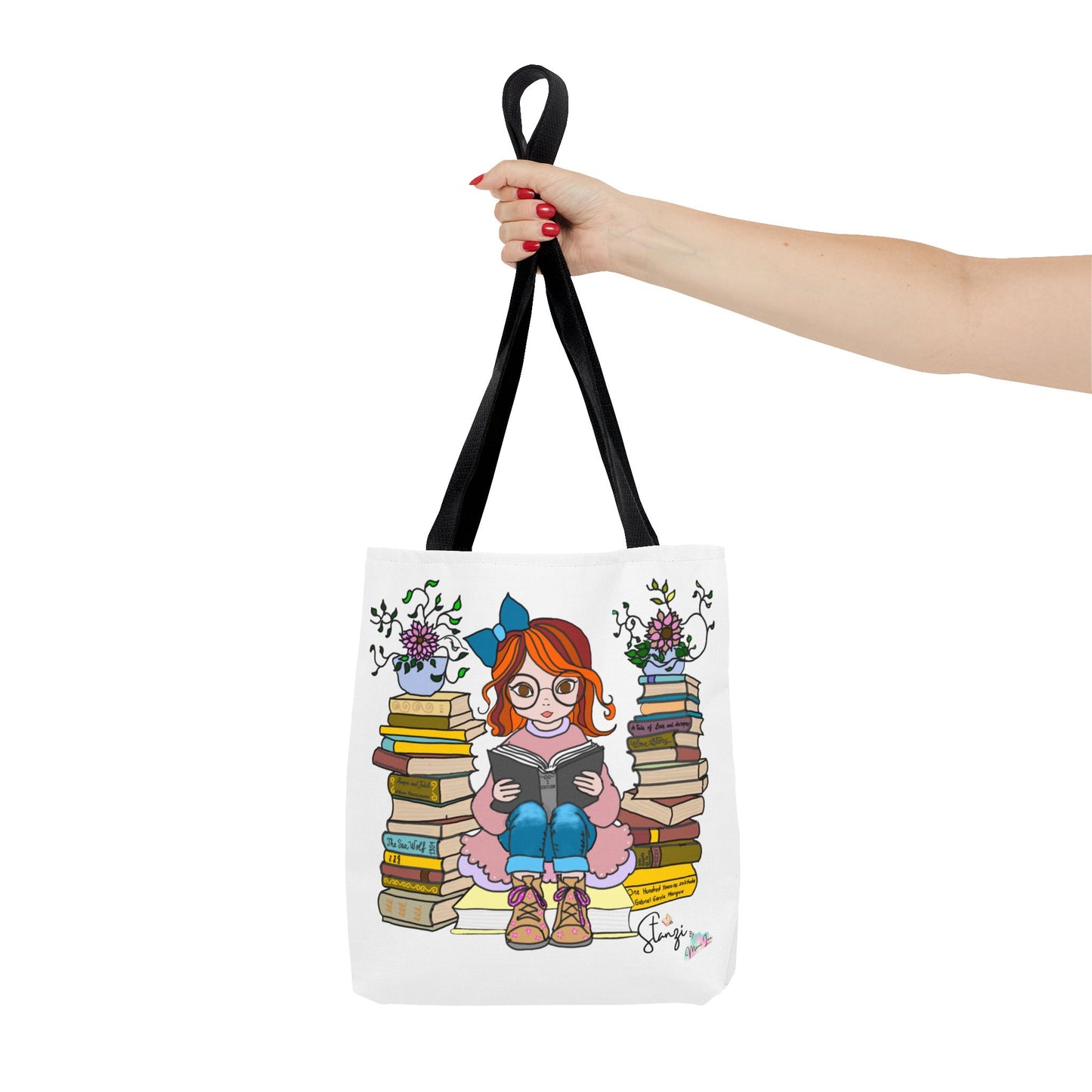 Stanzi "The Reader" Tote bag.
